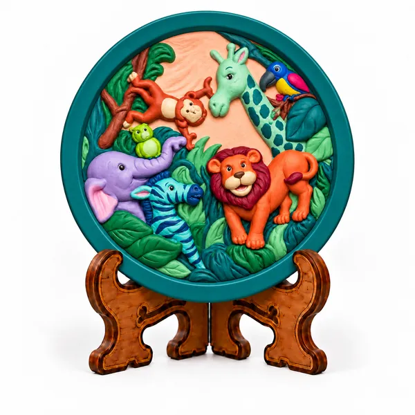 Jungle_Animal_Diy_Pop_Craft_Kit_Round_Animal_Design_Default_Title
