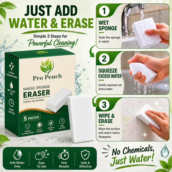 White_Everyday_Cleaning_Magic_Sponge_Erasers_5_Pack
