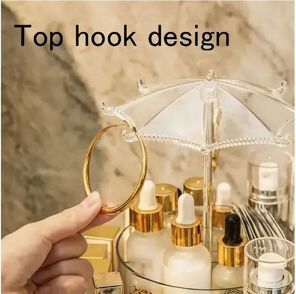 Clear_Rotating_Makeup_Organizer_With_Top_Hook