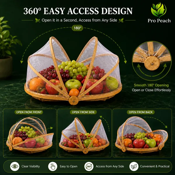 Bamboo_Foldable_Mesh_Fruit_Basket_With_Food_Cover