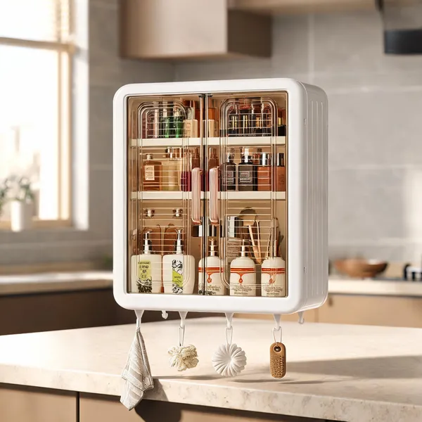 Plastic_Wall_Mounted_Cosmetic_Storage_Cabinet