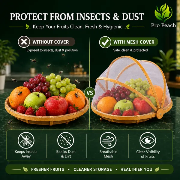 Bamboo_Foldable_Mesh_Fruit_Basket_With_Food_Cover