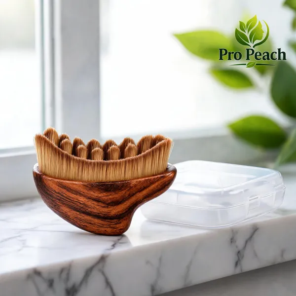 Pro_Peach_Wooden_Lymphatic_Contour_Face_Brush