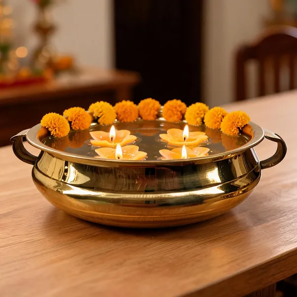 Brass_Traditional_Urli_Floating_Bowl_10X10_Inch