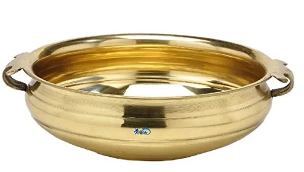 Anbw_Handicraft_Brass_Decorative_Urli_For_Flowers_And_Candles_Traditional_Floating_Pot_Handicraft_Home_Decor_Center_Showpiece_For_Diwali_House_Warming_12_Inch_Diameter