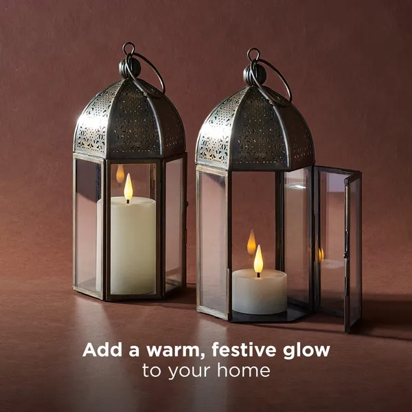 Anbw_Handicraft_Decorative_Moroccan_Lanterns_Set_Of_2_Pcs_Metal_And_Glass_Moroccan_Lantern_Aged_Brass_Candle_Holder_Lanterns_Golden