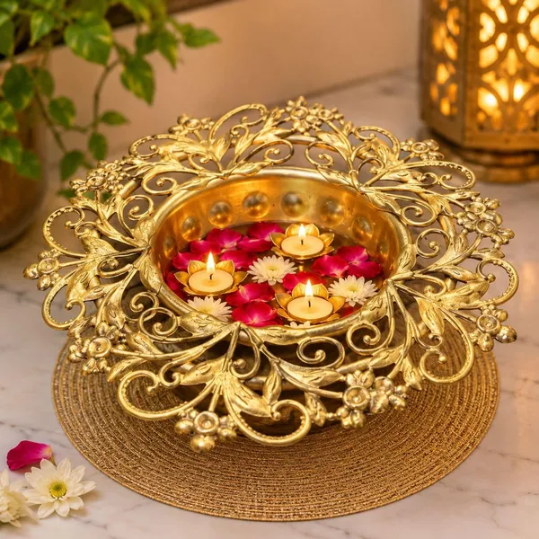 Anbw_Handicraft_Decorative_Urli_Bowl_For_Home_Decor_Diwali_Gift_Candle_Decorative_Urli_Set_Of_4_Pcs_Pooja_And_Floating_Flower_Size_4_5x4_5x1_Inch