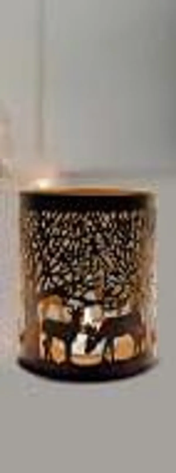 Anbw_Handicraft_Metal_Tealight_Candle_Holders_Deer_Design_Votive_For_Christmas_Diwali_Home_Decor_Table_Centerpiece_Festive_Gifting_Black_Golden_Pack_Of_1_Pcs
