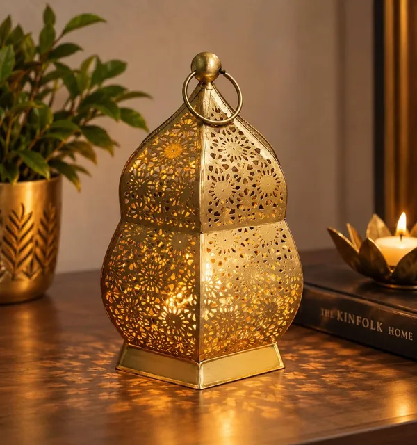 Anbw_Handicraft_Metal_Tealight_Candle_Muraccan_Lantern_For_Christmas_Diwali_Home_Decor_Table_Centerpiece_Festive_Gifting_3_5x3_5x5_5_Inch_Gold