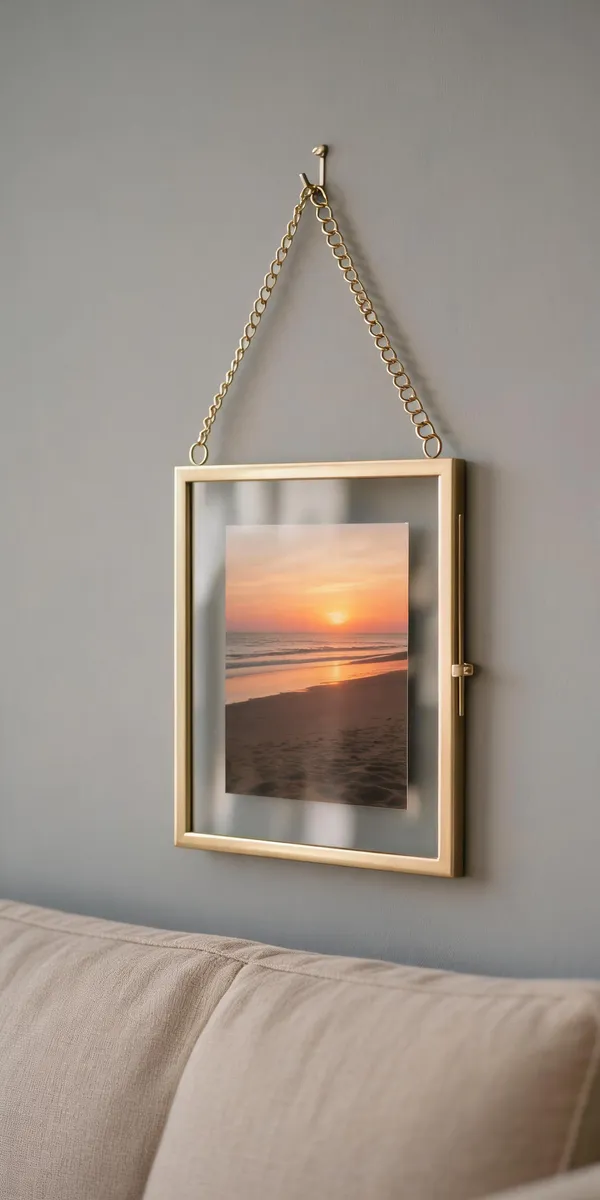 Metal_Glass_Vintage_Wall_Mounted_Photo_Frame_Gold