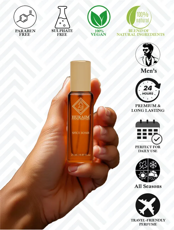 Huraim_Spice_Bomb_Woody_Spicy_Vanilla_Perfume_25ml