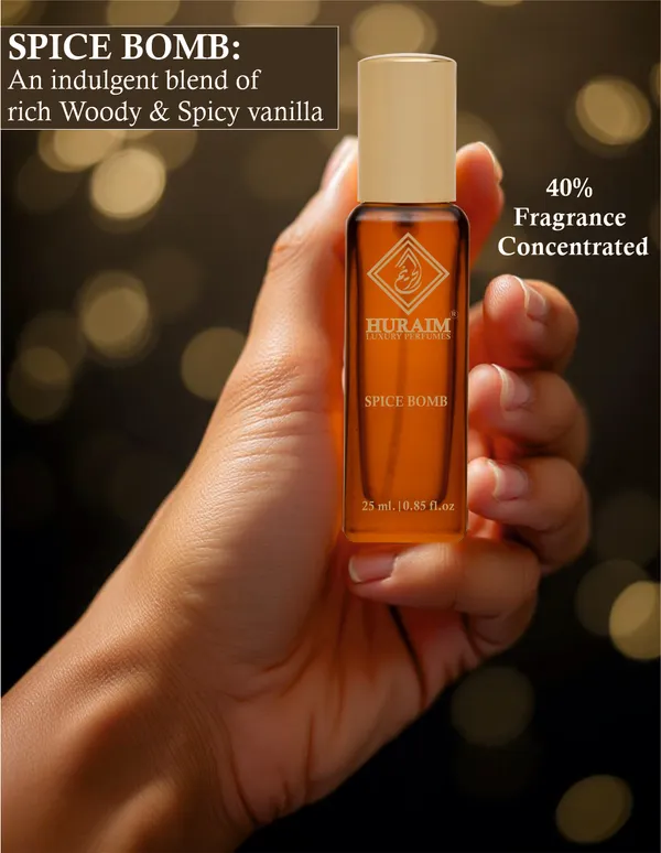 Huraim_Spice_Bomb_Woody_Spicy_Vanilla_Perfume_25ml