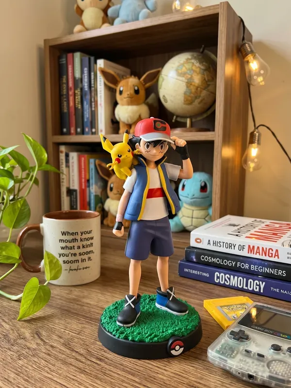 Ash_And_Pikachu_Character_Display_Figurine