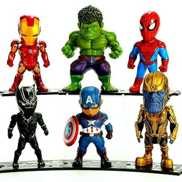Superhero_Character_Figurine_Set_With_Display_Stand
