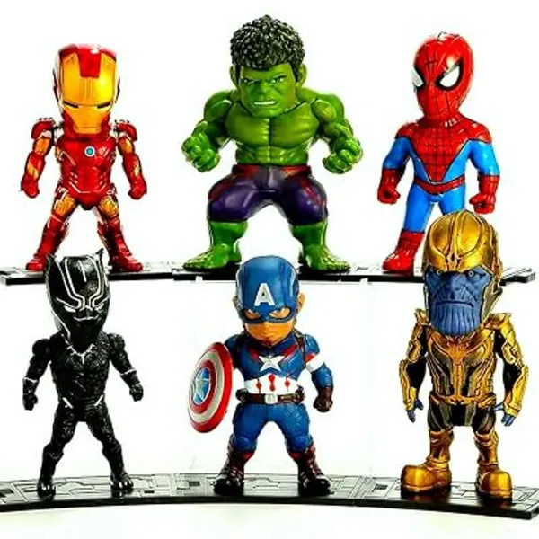 Superhero_Character_Figurine_Set_With_Display_Stand