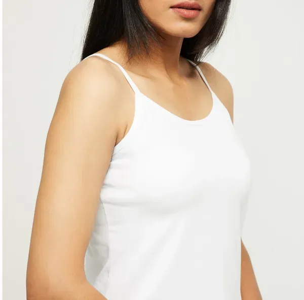 White_Cotton_Solid_Sleeveless_Camisole_For_Women
