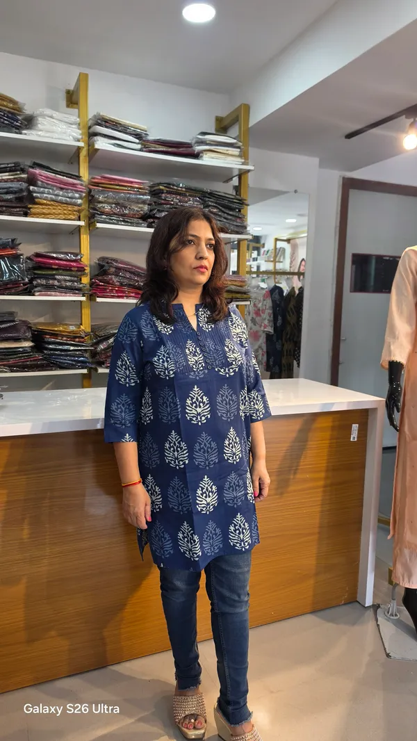 Kurti_38_Short_Kurti_blue