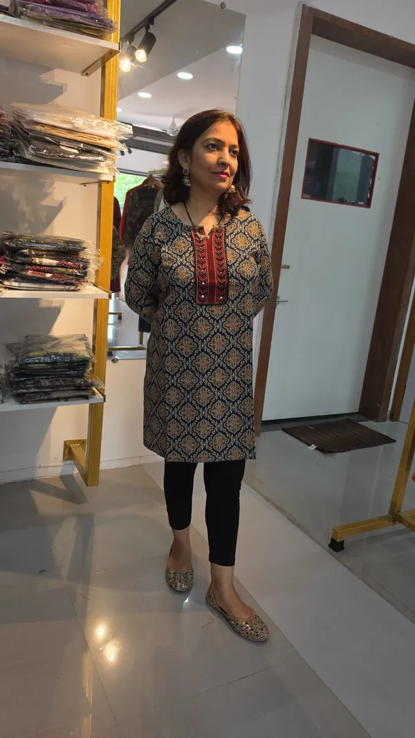 Top_9_Short_Kurti_multicolor