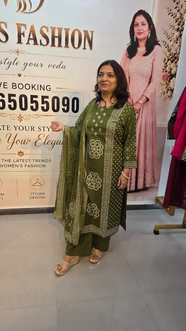 KURTI_29_-_3_Kurti_Pant_Sets_multicolor