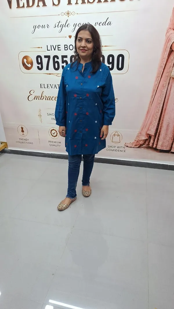 Kurti_42_Western_Top_blue