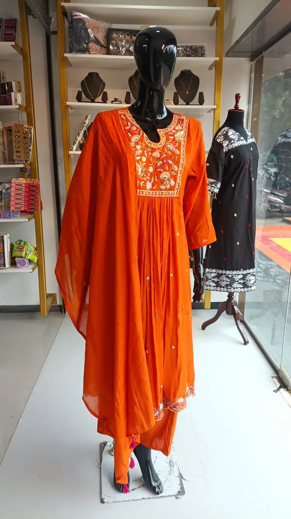 Shruti_26_Kurti_Pant_Sets_orange