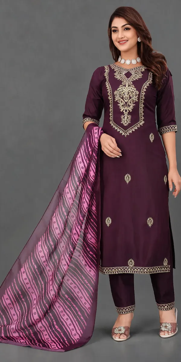 Purple_Cotton_Straight_Embroidered_Salwar_Suit_Set_For_Women