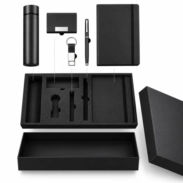 Premium_Executive_Corporate_Gift_Set_-_Vacuum_Bottle,_Notebook,_Wallet,_Keychain_&_Metal_Pen