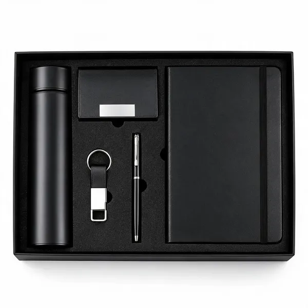 Premium_Executive_Corporate_Gift_Set_Vacuum_Bottle,_Notebook,_Wallet,_Keychain_&_Metal_Pen