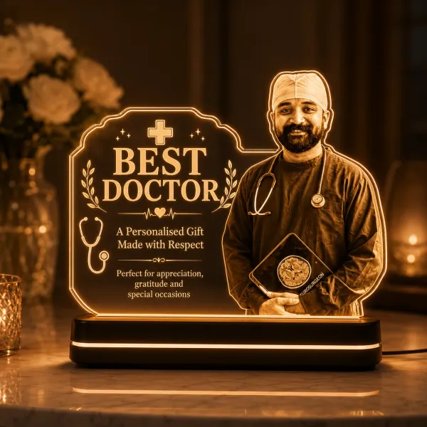 Personalized_Best_Doctor_Acrylic_LED_Night_Stand