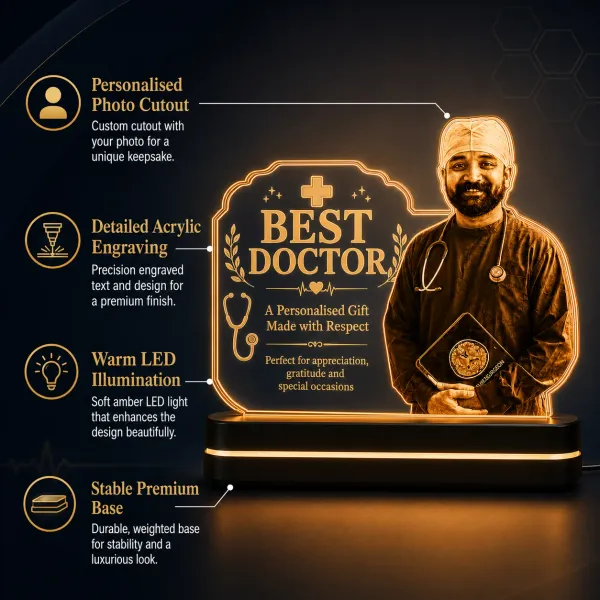 Personalized_Best_Doctor_Acrylic_LED_Night_Stand