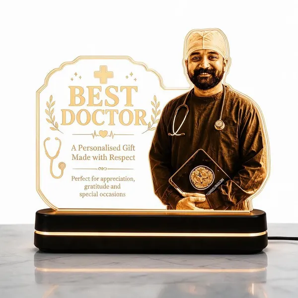Personalized_Best_Doctor_Acrylic_LED_Night_Stand