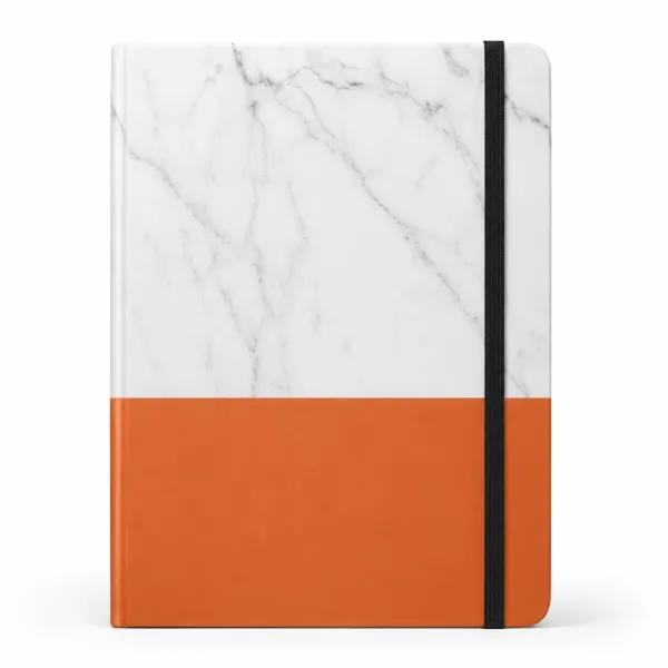 Elegant_Marble_&_Orange_Hardcover_Journal_Notebook