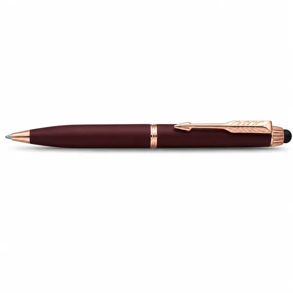 Premium_Burgundy_Executive_Ball_Pen_with_Rose_Gold_Accents_P2555