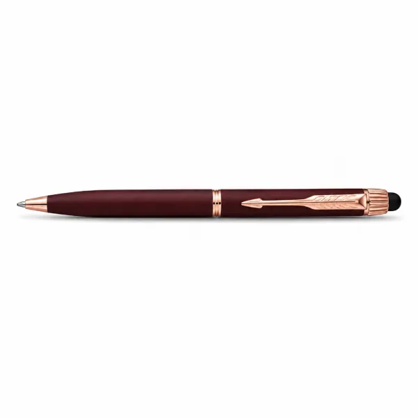 Premium_Burgundy_Executive_Ball_Pen_with_Rose_Gold_Accents_P2555