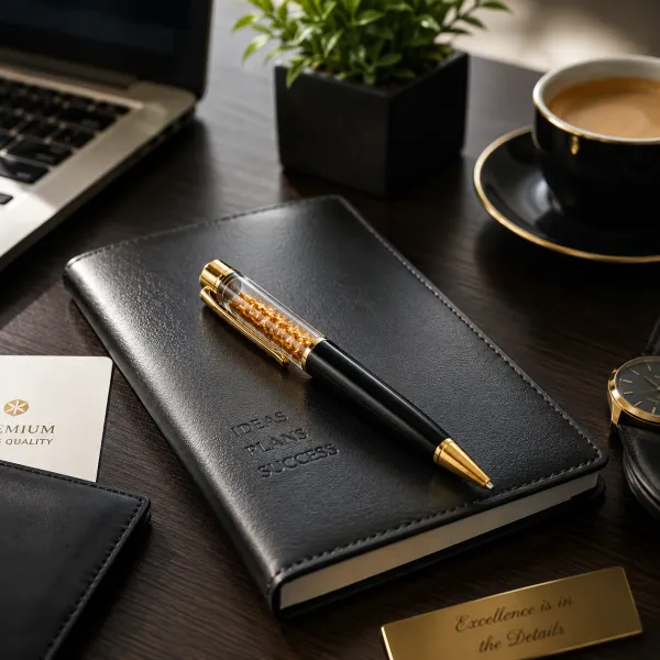 Luxury_Crystal_Ball_Pen_with_Gold_Flake_Design_P3653