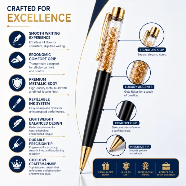 Luxury_Crystal_Ball_Pen_with_Gold_Flake_Design_P3653