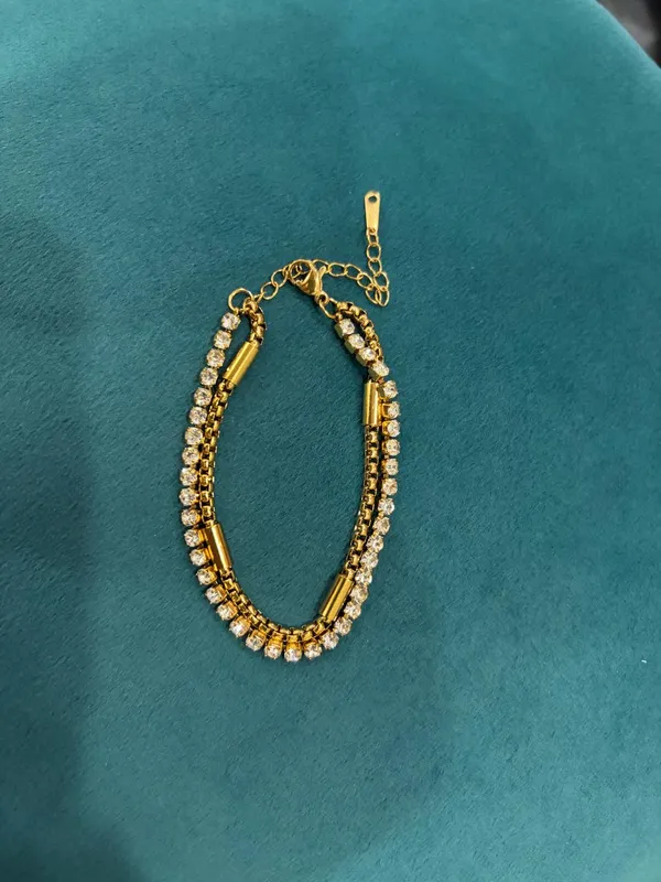 Gold_Stainless_Steel_Crystal_Chain_Bracelet_For_Women