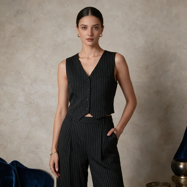Black_Pinstripe_Tokyo_Crepe_Wide_Leg_Co-Ord_Set_For_Women