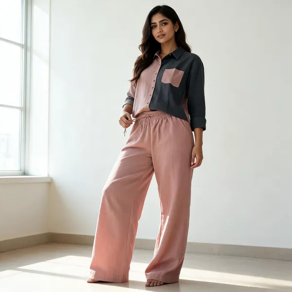 Pink_And_Navy_Linen_Relaxed_Co-Ord_Set_For_Women