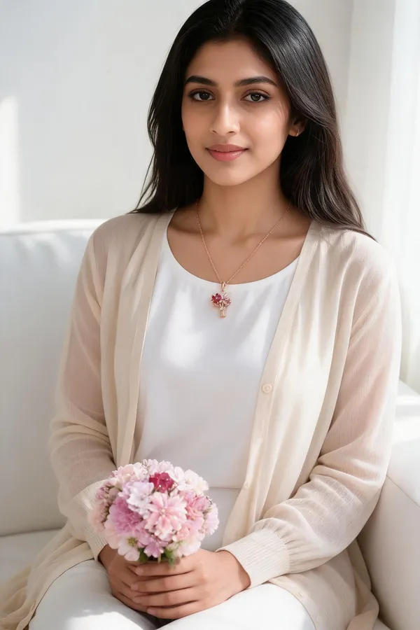 Rose_Gold_Stainless_Steel_Floral_Bouquet_Pendant_Necklace_For_Women