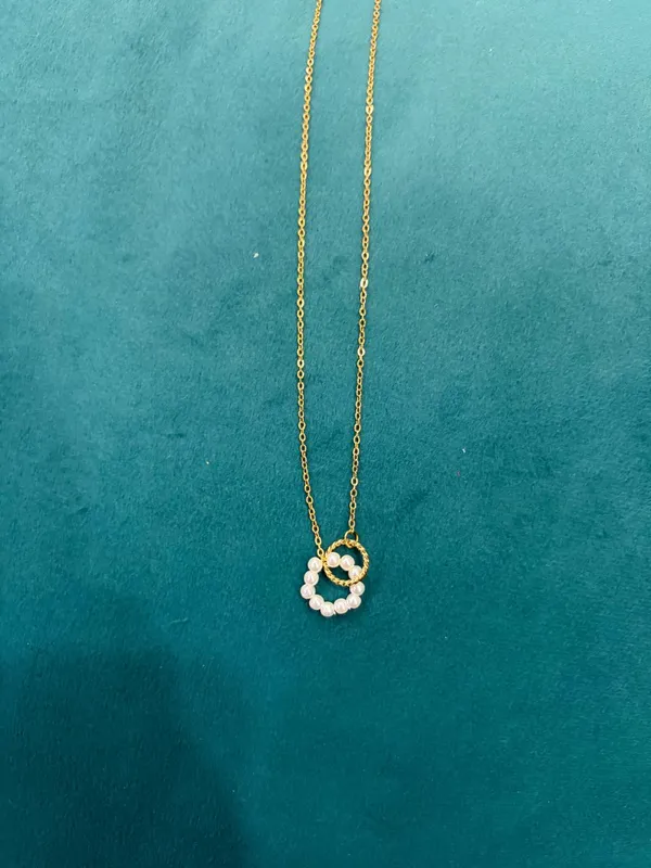 Gold_Stainless_Steel_Pearl_Pendant_Necklace_For_Women