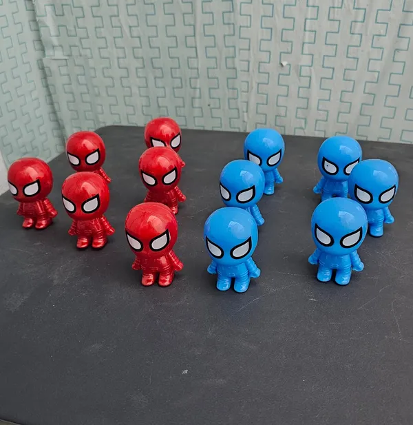 Red_And_Blue_Spider_Man_Shaped_Sharpener_For_Kids
