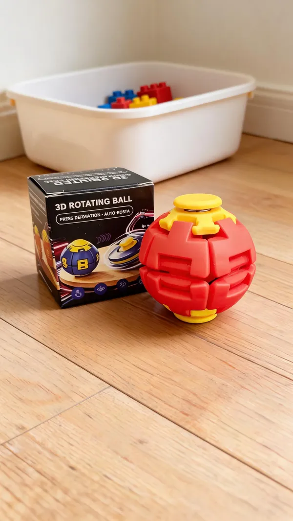 Red_3D_Rotating_Deformation_Ball_Toy