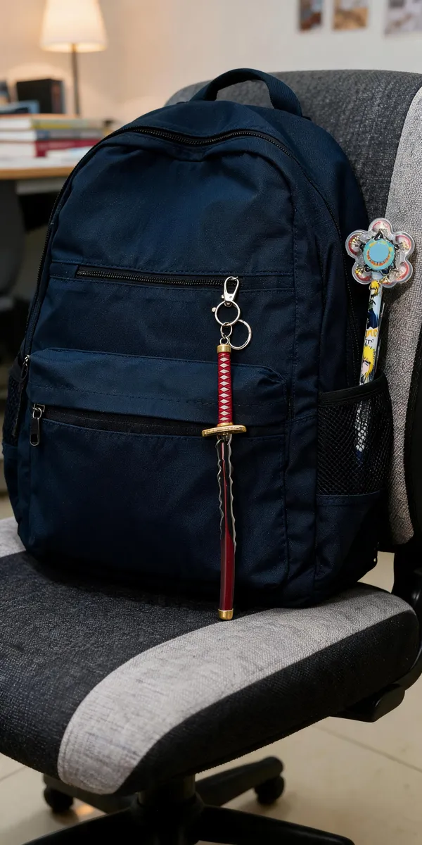 Anime_Sword_Keychain_And_Decorative_Flower_Pen_Set
