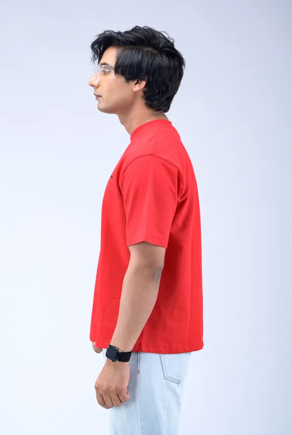 Charming_Red_Oversized_T_Shirt