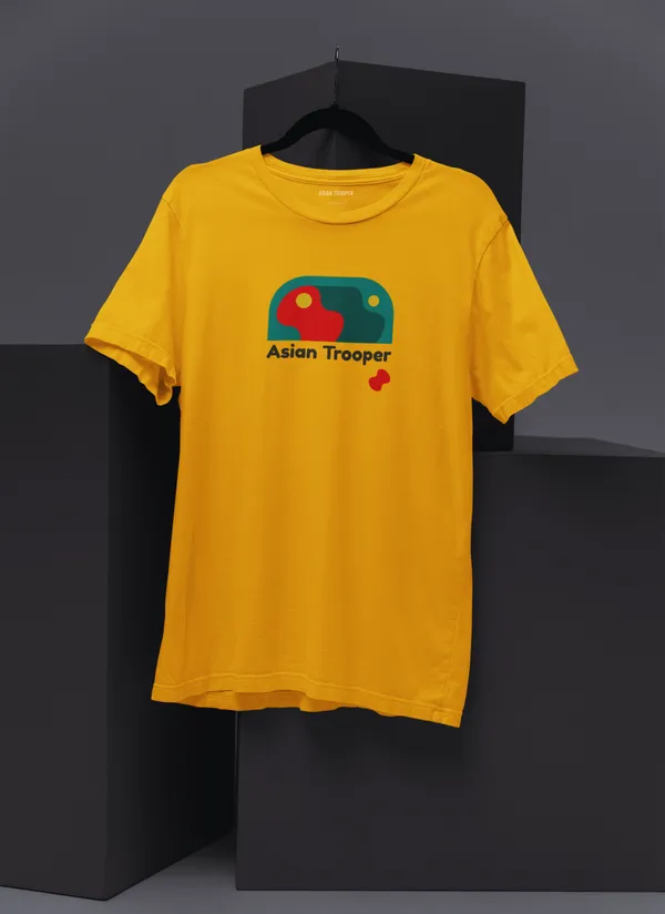 Yellow_Regular_Fit_Printed_T_Shirt