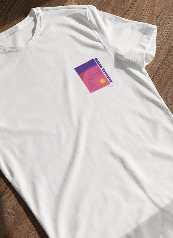 White_Regular_Fit_Printed_T_Shirt