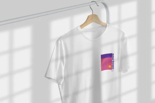White_Regular_Fit_Printed_T_Shirt