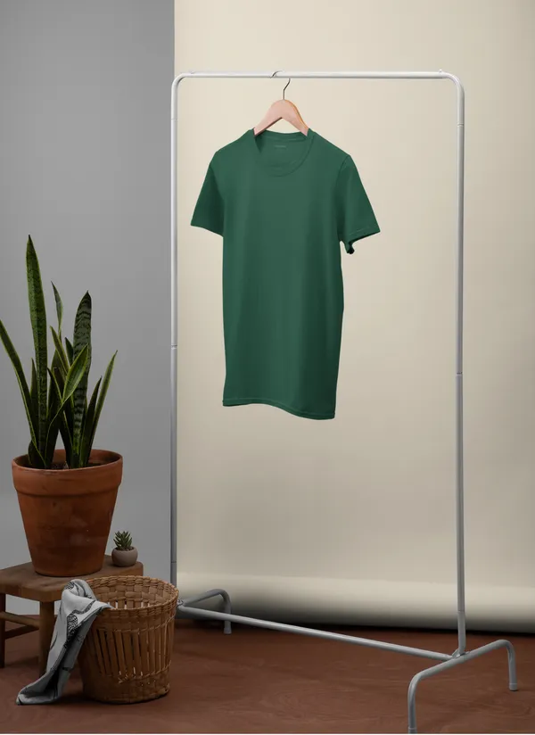Leaf_Green_Regular_Fit_T_Shirt