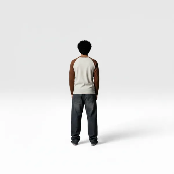Waffle_Brown_Raglan_Full_Sleeve_T_Shirt